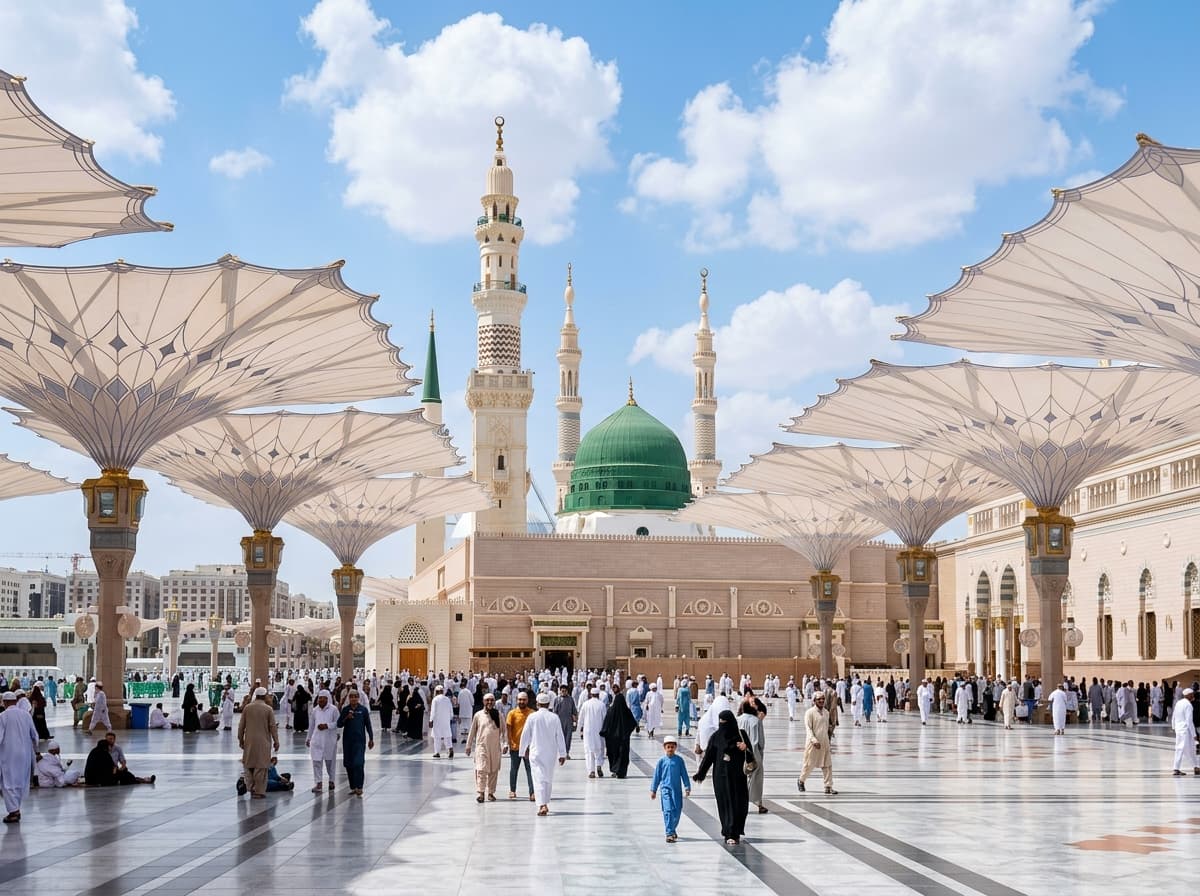 Madinah Prophet Mosque - Social Tours & Travels